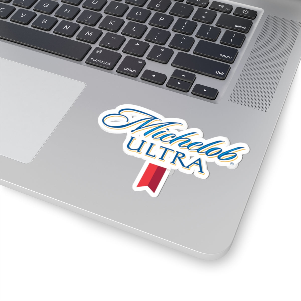 Retro Beer Logo Sticker — 'Michelob Ultra' Kiss-Cut Decal