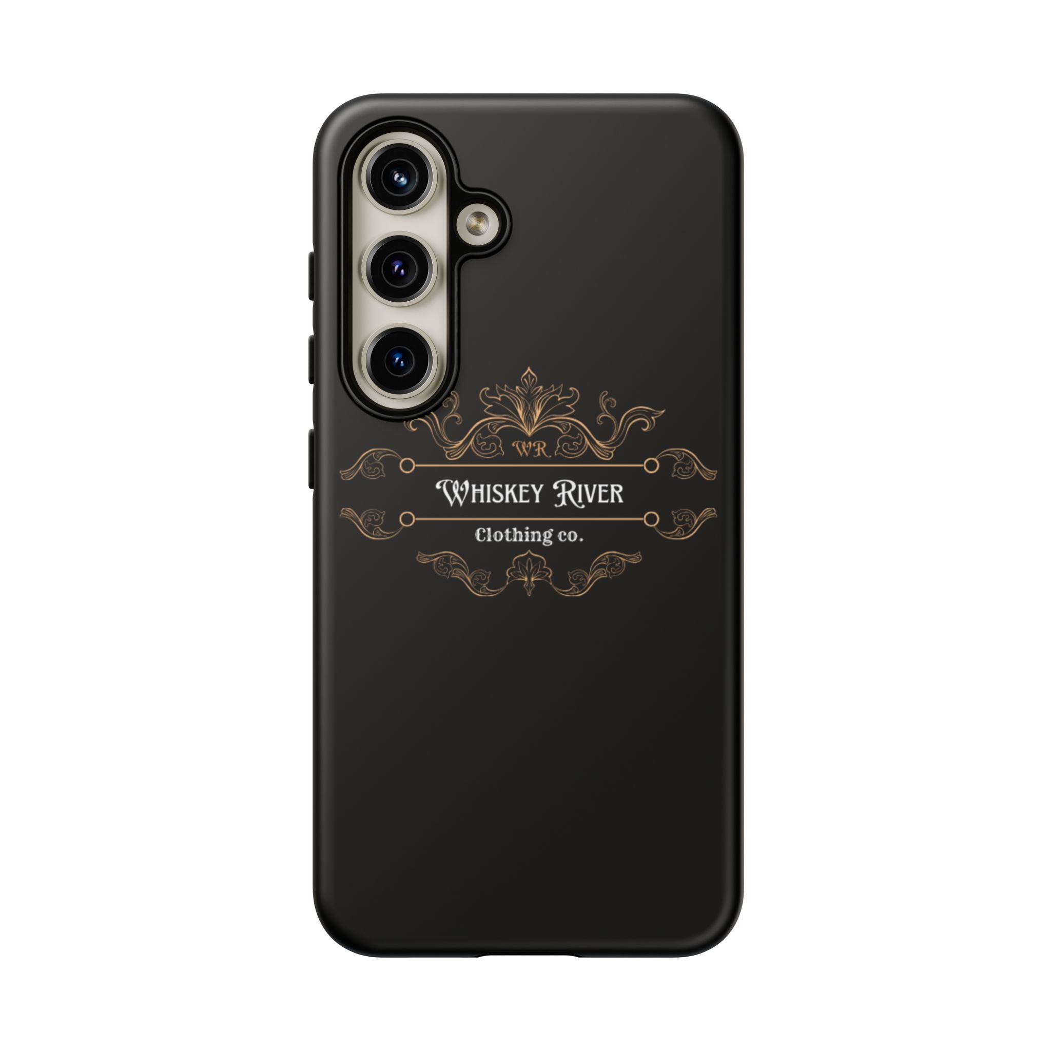 Whiskey River Tough Phone Case — Vintage Western Protective Cover