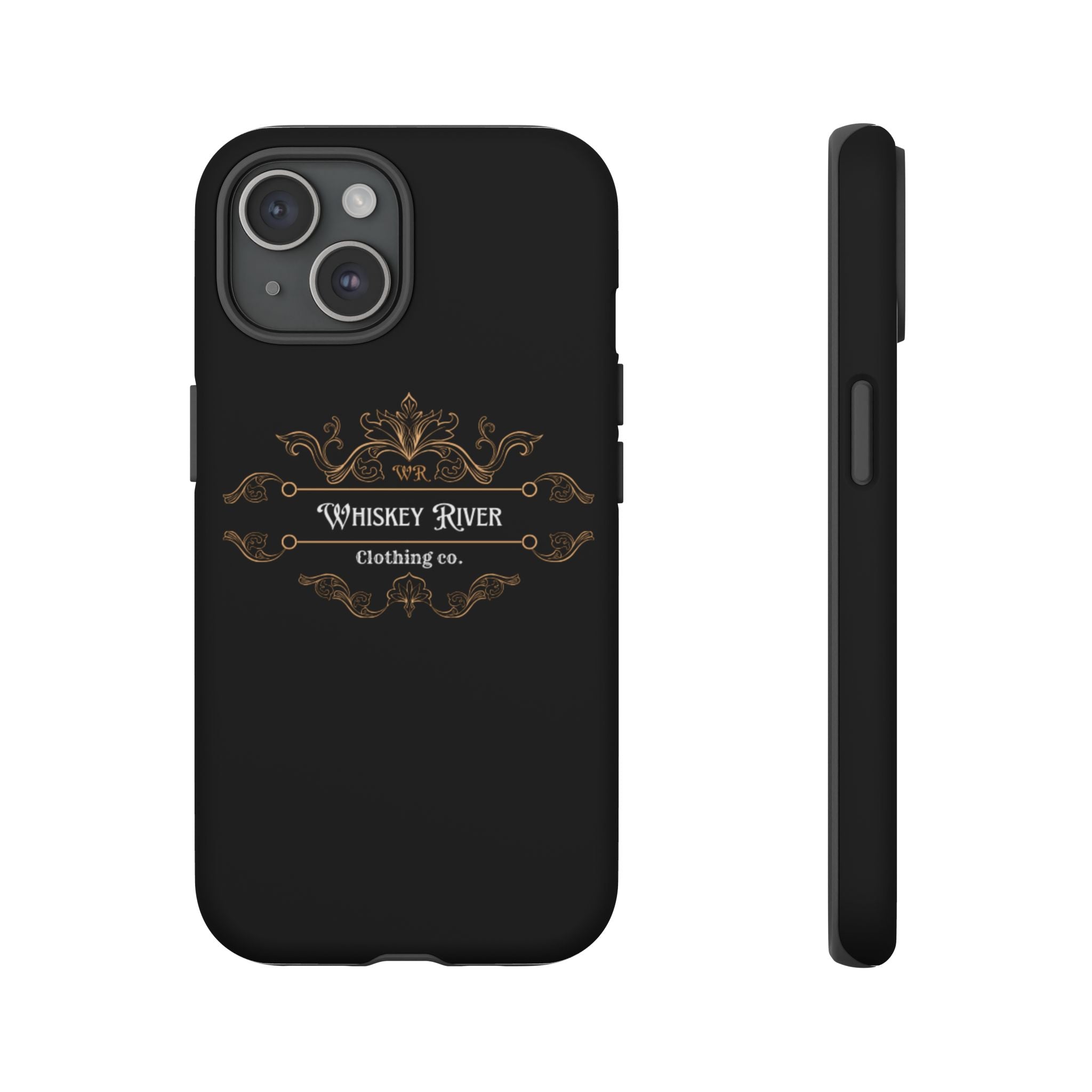 Whiskey River Tough Phone Case — Vintage Western Protective Cover