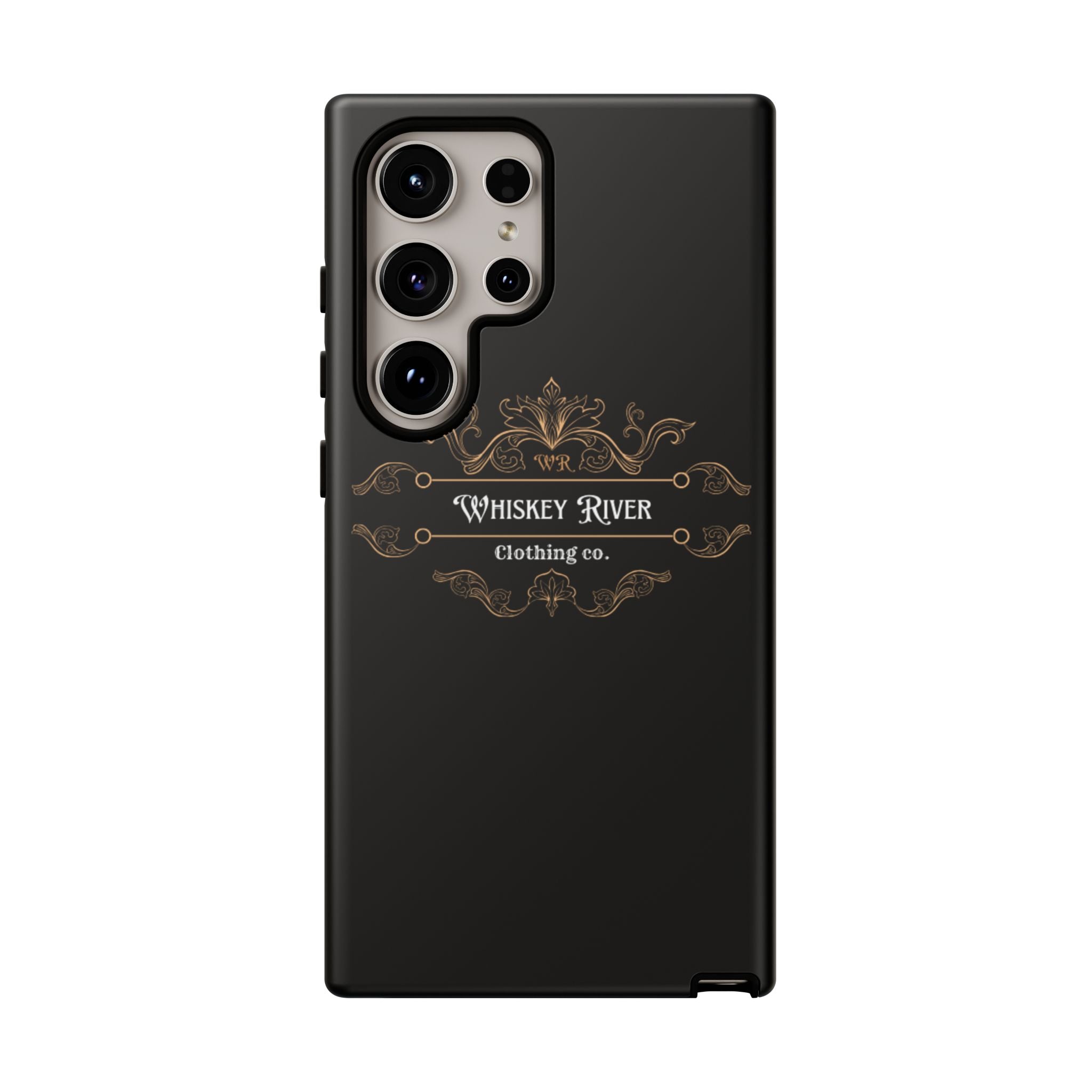 Whiskey River Tough Phone Case — Vintage Western Protective Cover