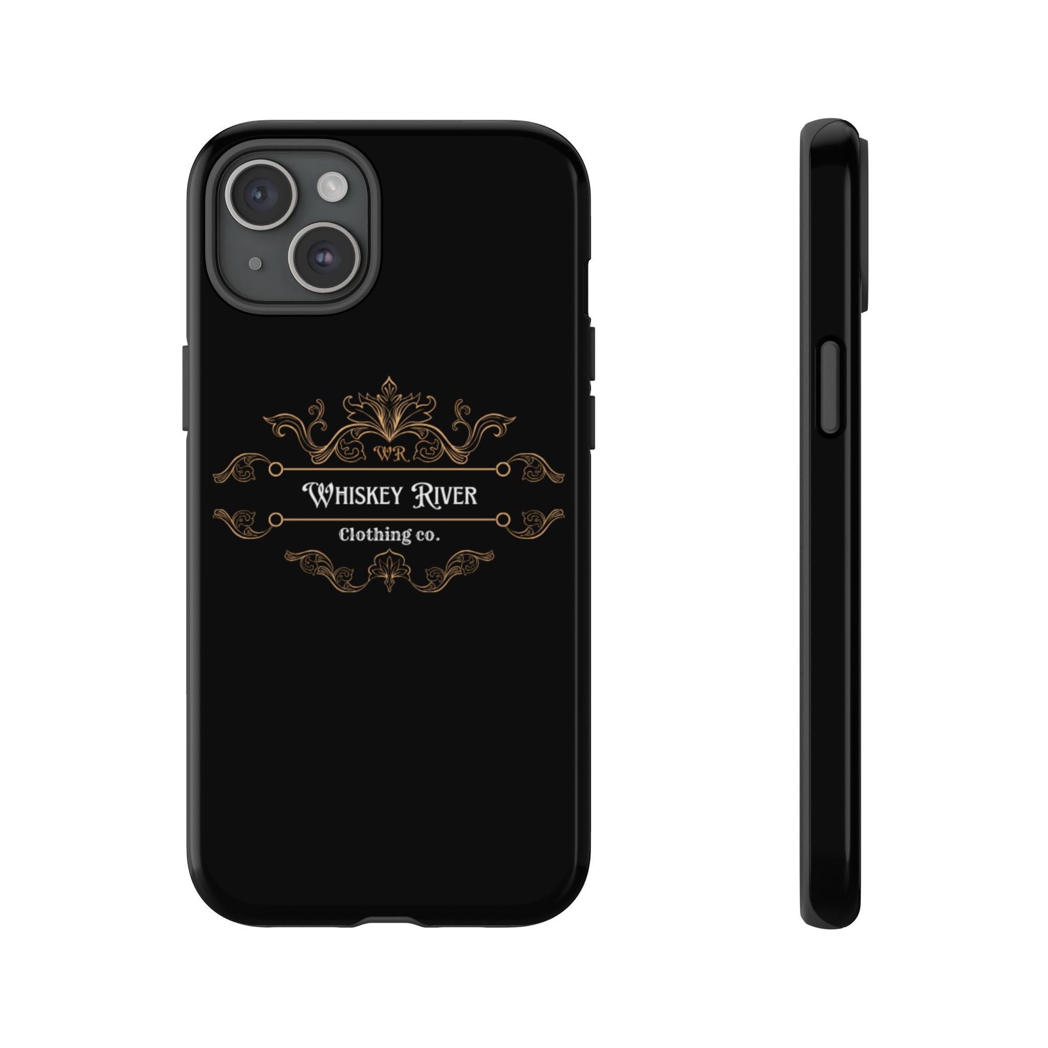 Whiskey River Tough Phone Case — Vintage Western Protective Cover