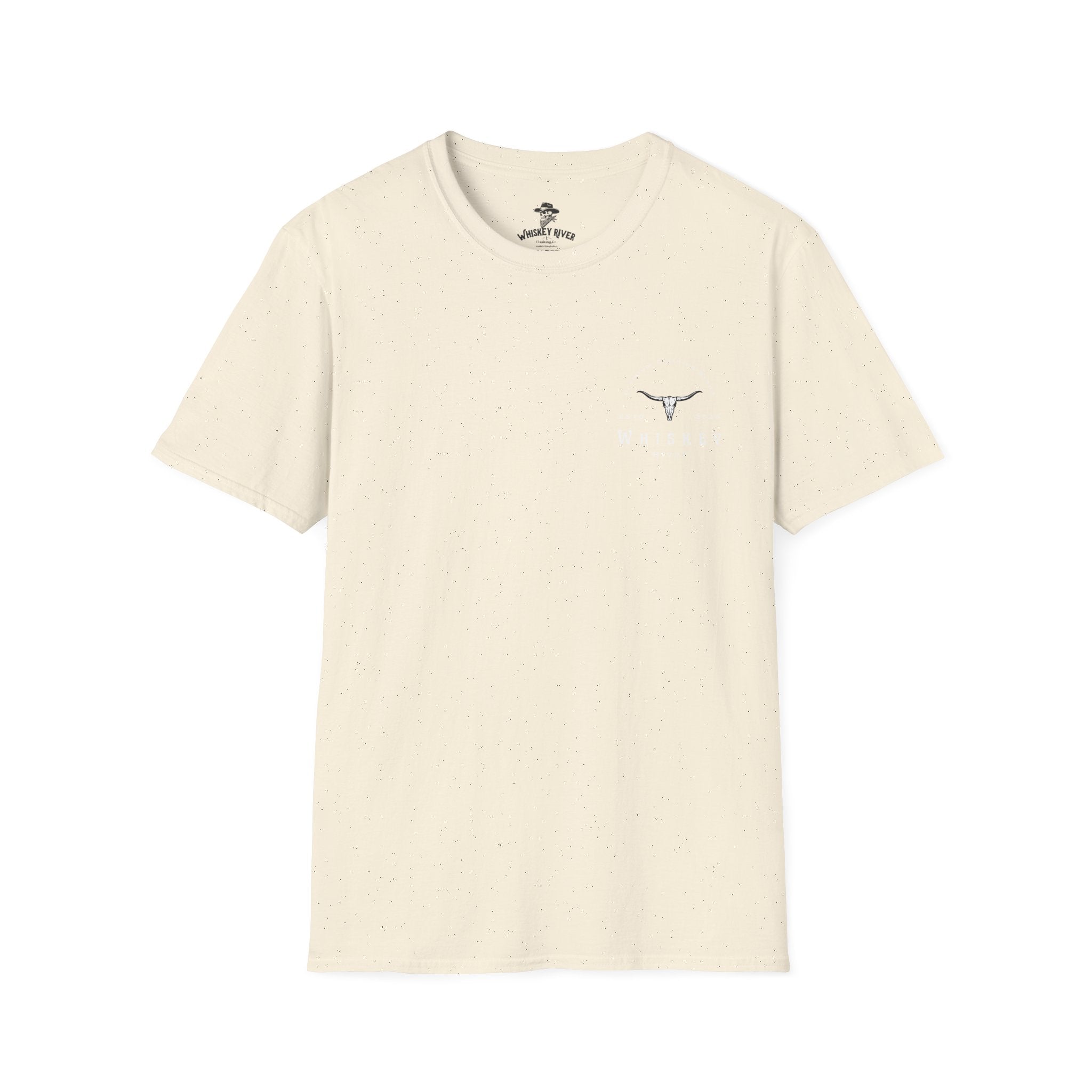 Longhorn Floral Tee — Western Skull Graphic T-Shirt
