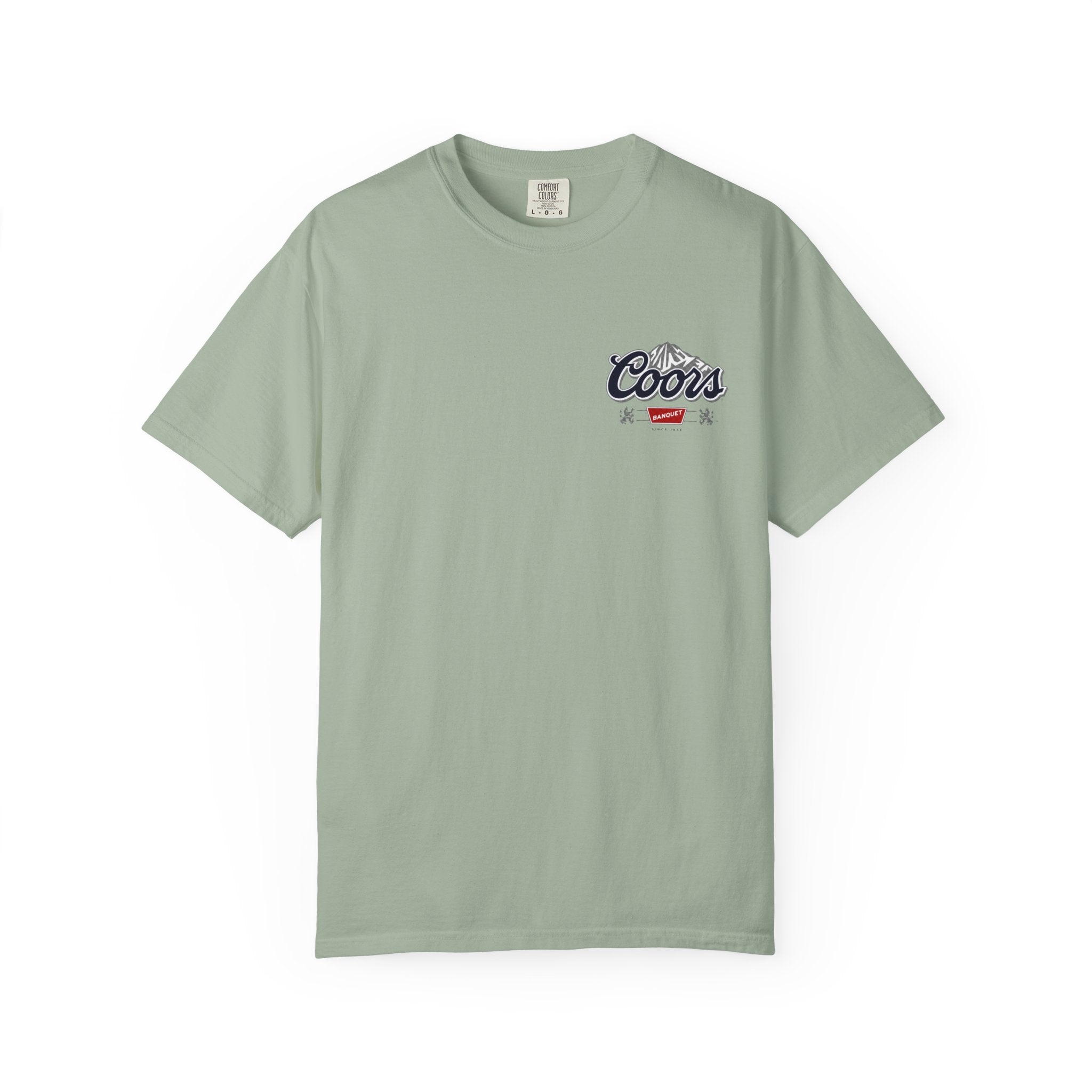 Labrador & Duck Hunting T‑Shirt — Coors Chest Logo Outdoor Tee