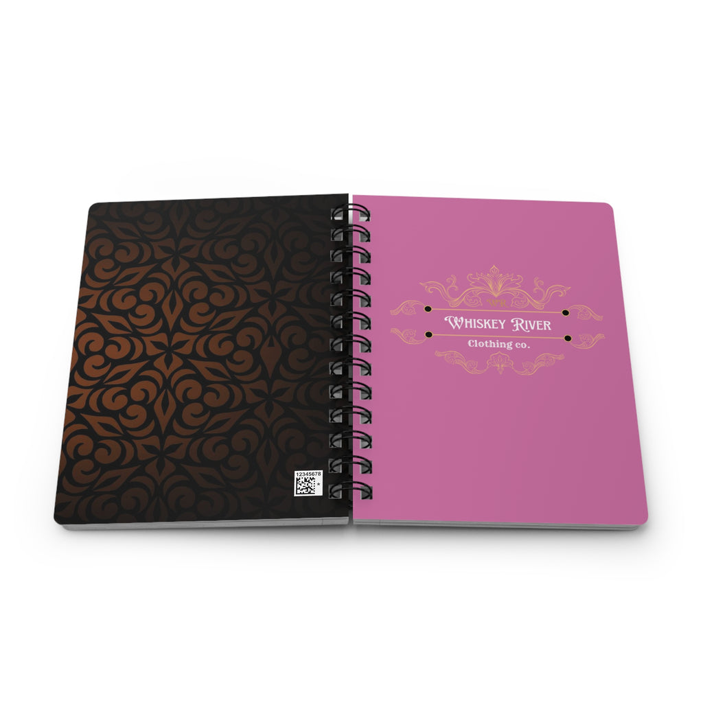 Spiral Notebook — Whiskey River Clothing Co. Floral Pattern Journal