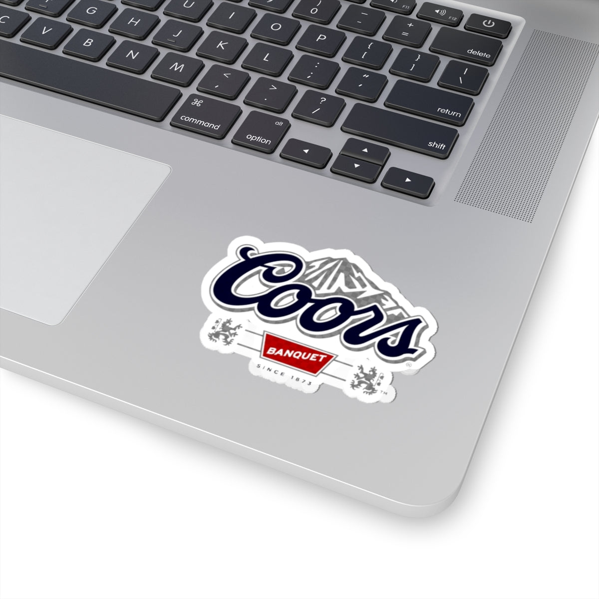 Coors Logo Kiss-Cut Sticker — Retro Mountain Beer Decal