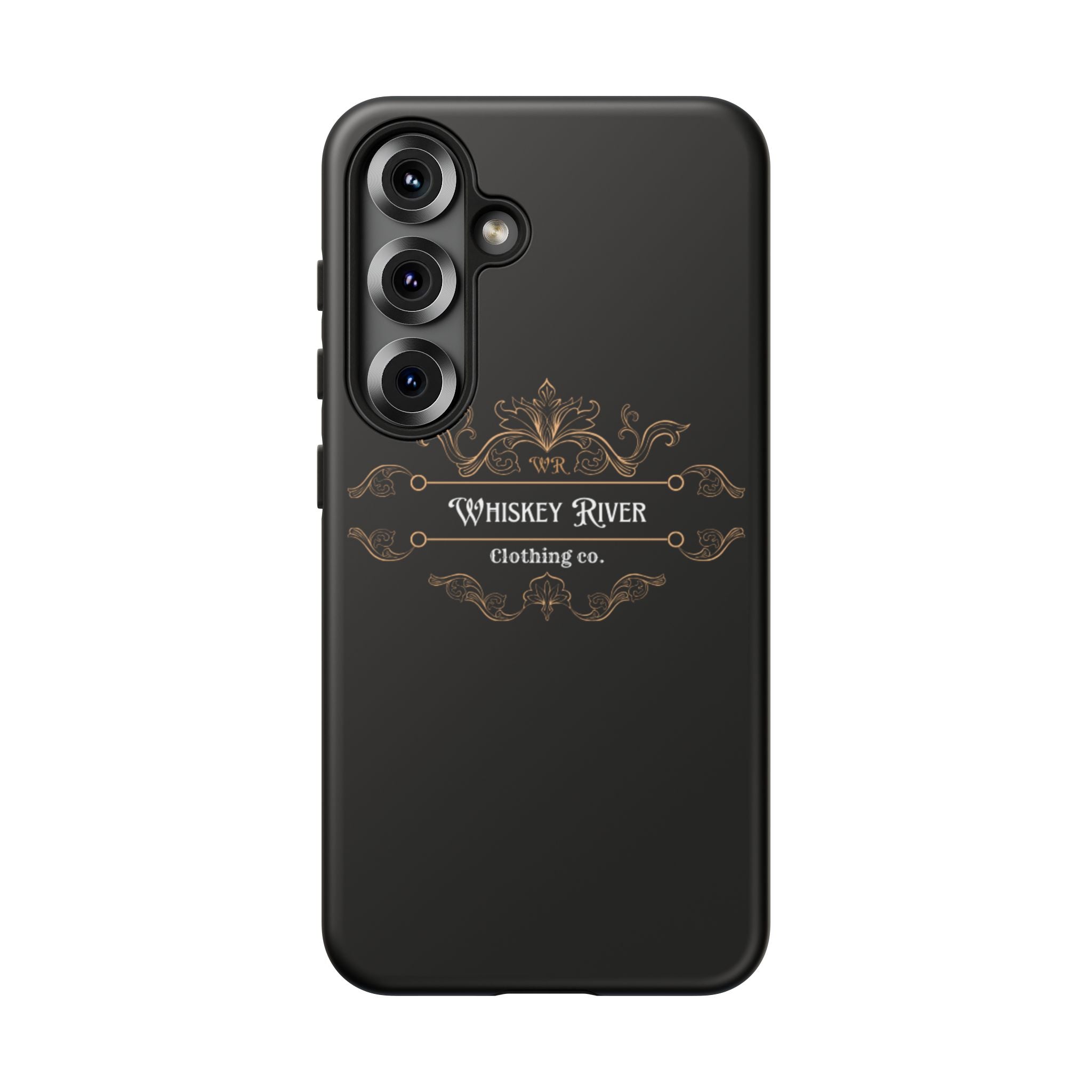 Whiskey River Tough Phone Case — Vintage Western Protective Cover