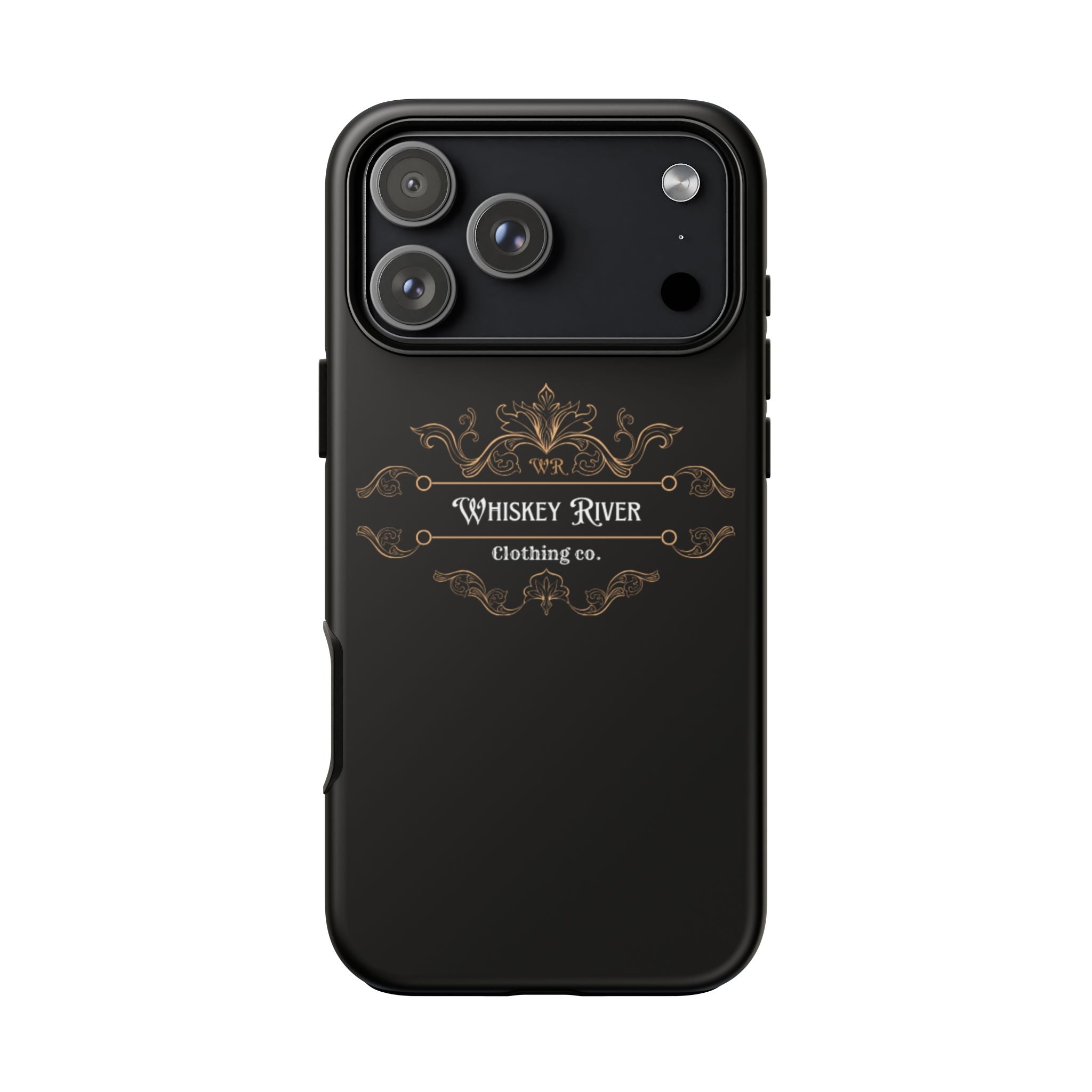Whiskey River Tough Phone Case — Vintage Western Protective Cover