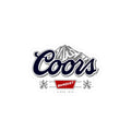 Coors Logo Kiss-Cut Sticker — Retro Mountain Beer Decal