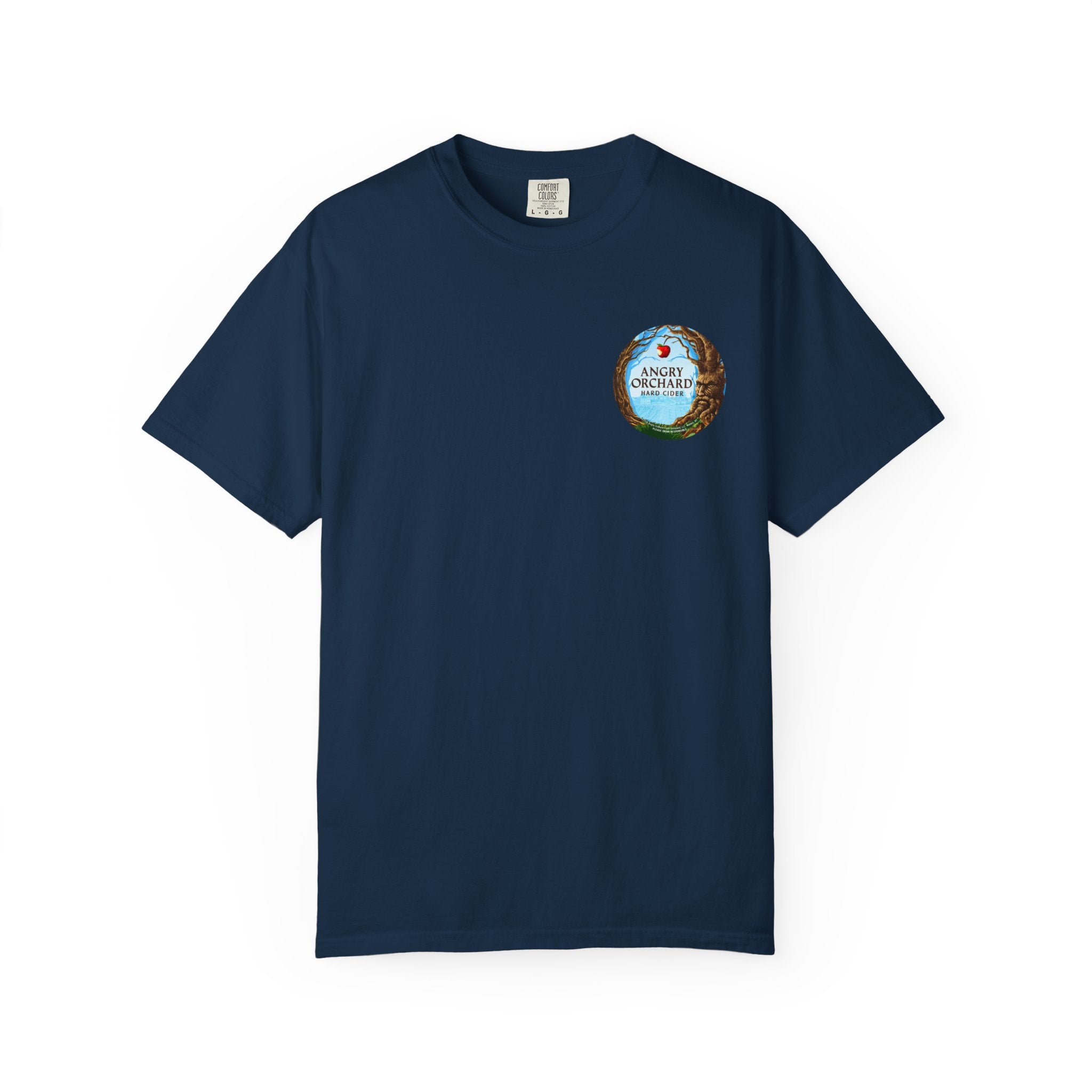 Angry Orchard Logo T-Shirt — Cider Brand Graphic Tee