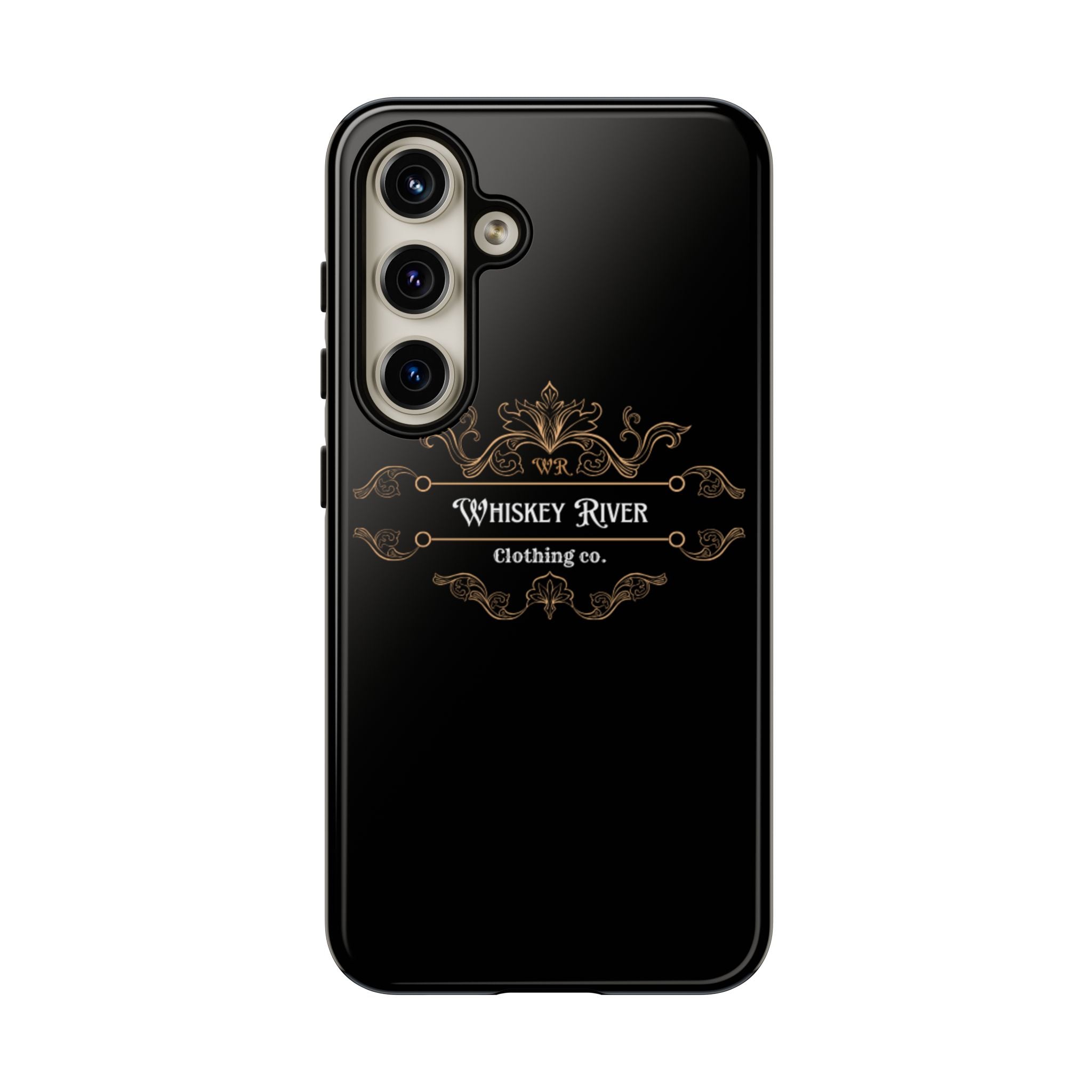 Whiskey River Tough Phone Case — Vintage Western Protective Cover