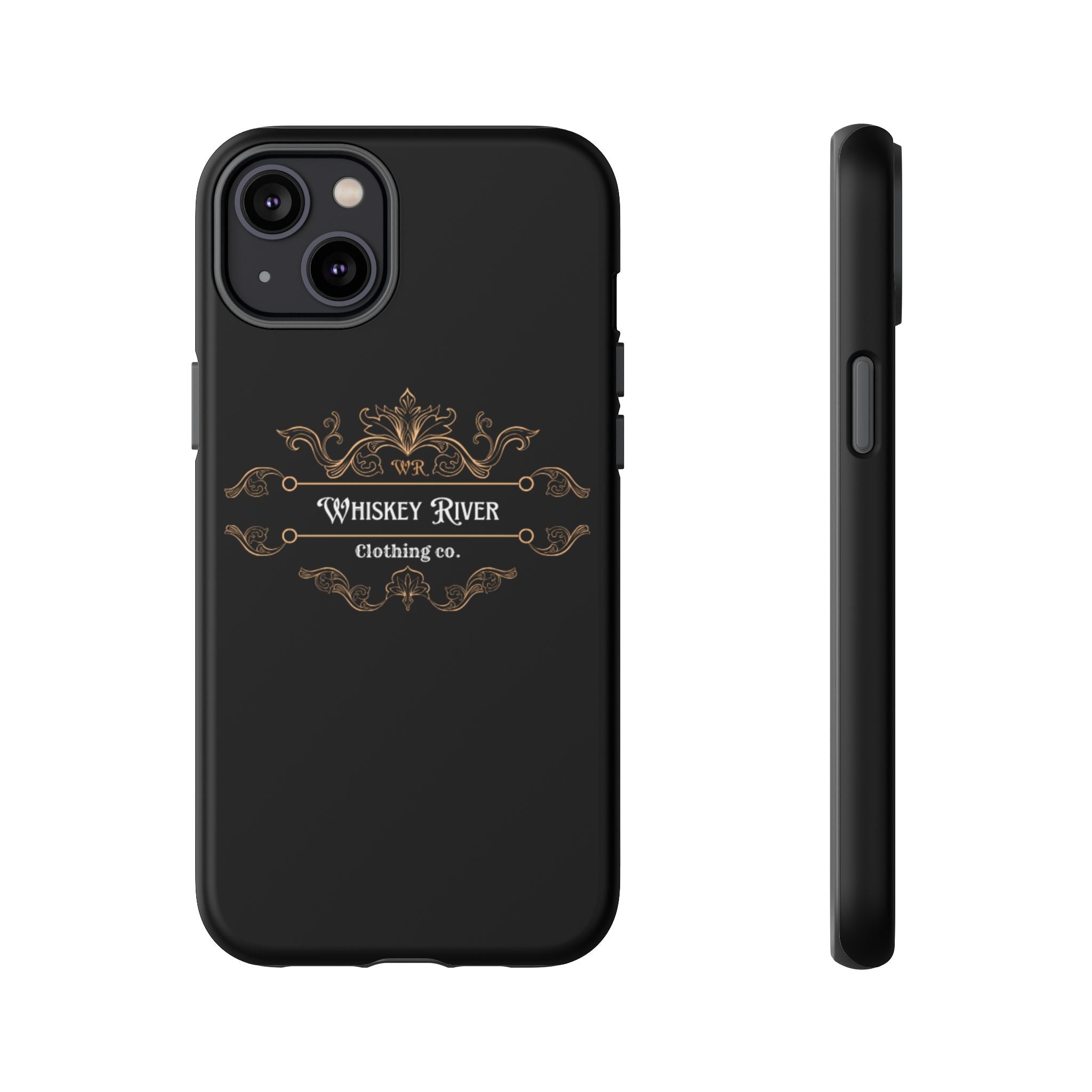 Whiskey River Tough Phone Case — Vintage Western Protective Cover